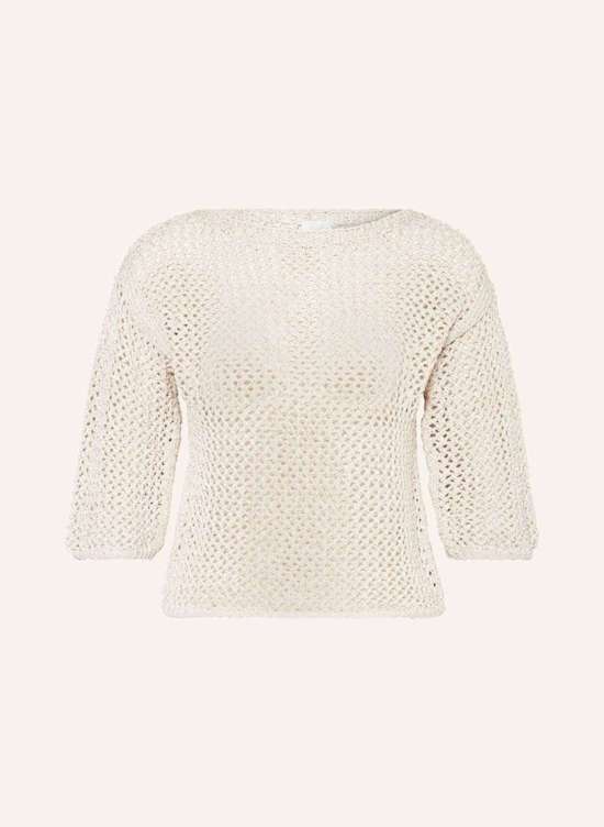 Джемпер с рукавами 3/4 и пайетками ALARE