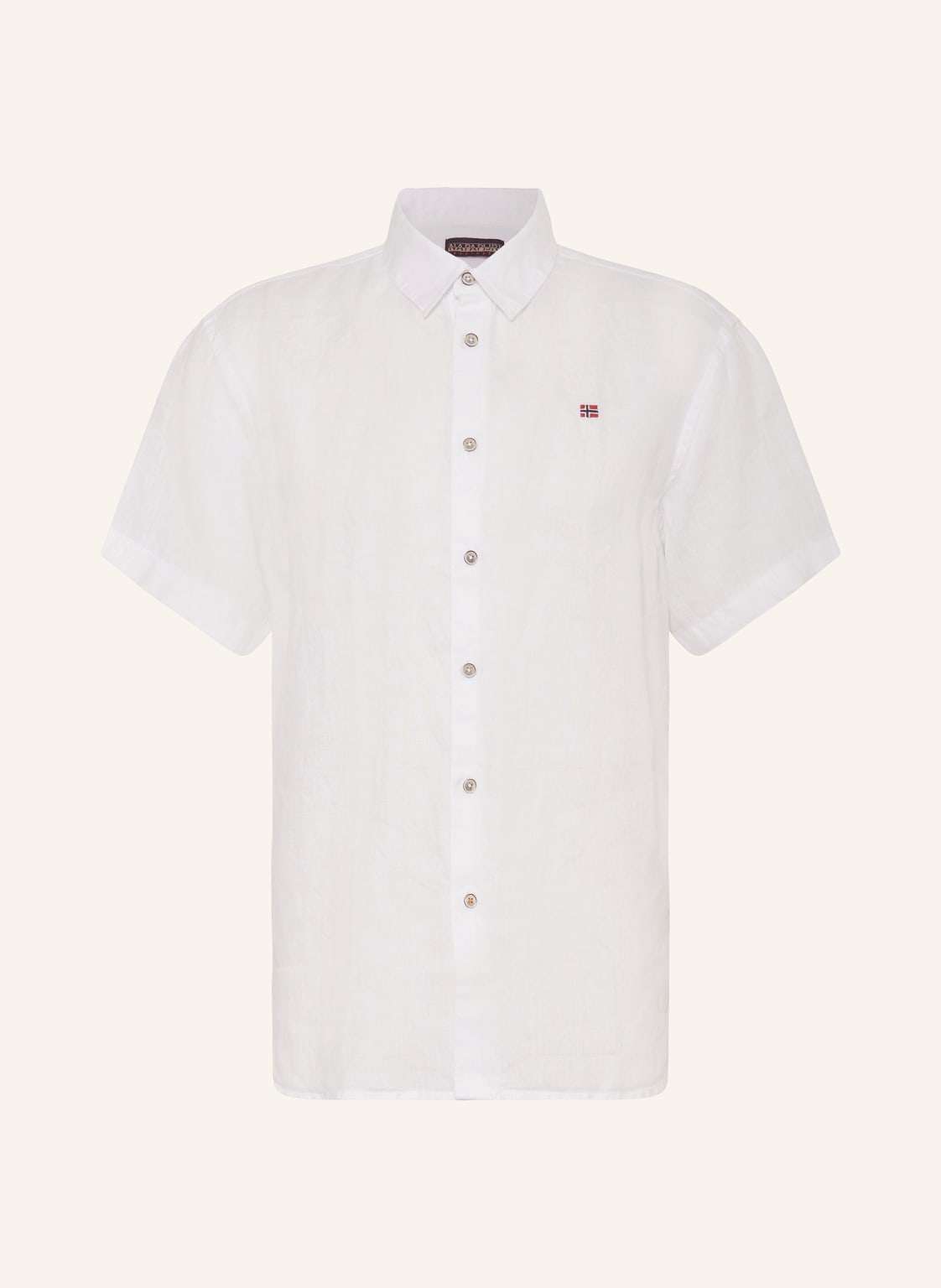 Рубашка с короткими рукавами, стандартного кроя G-LINEN