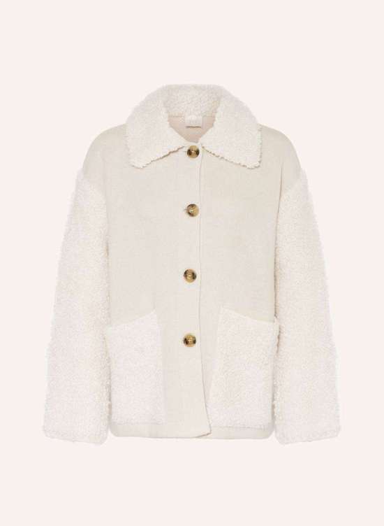 Куртка-бокс из смешанного материала