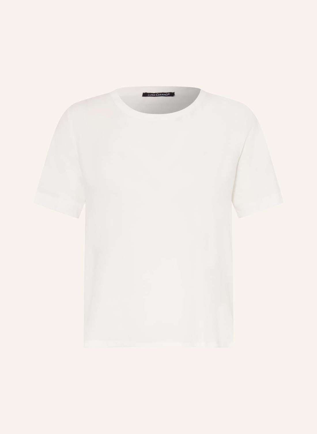 Футболка из микса материалов