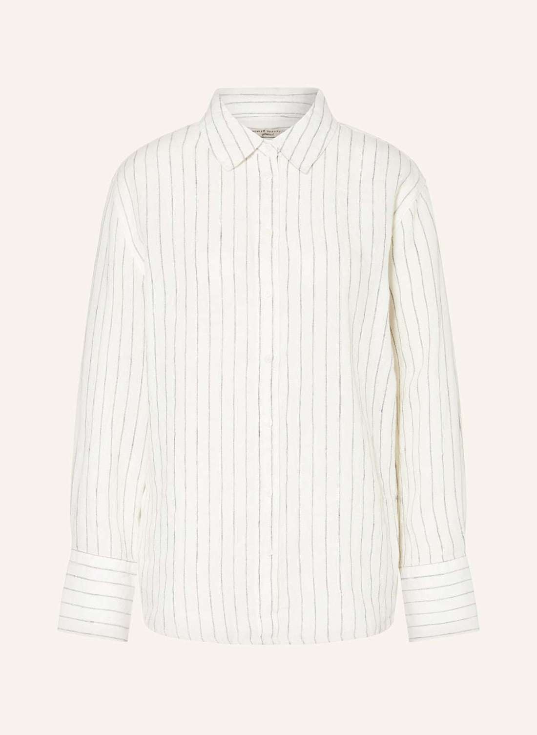 Льняная блузка-рубашка