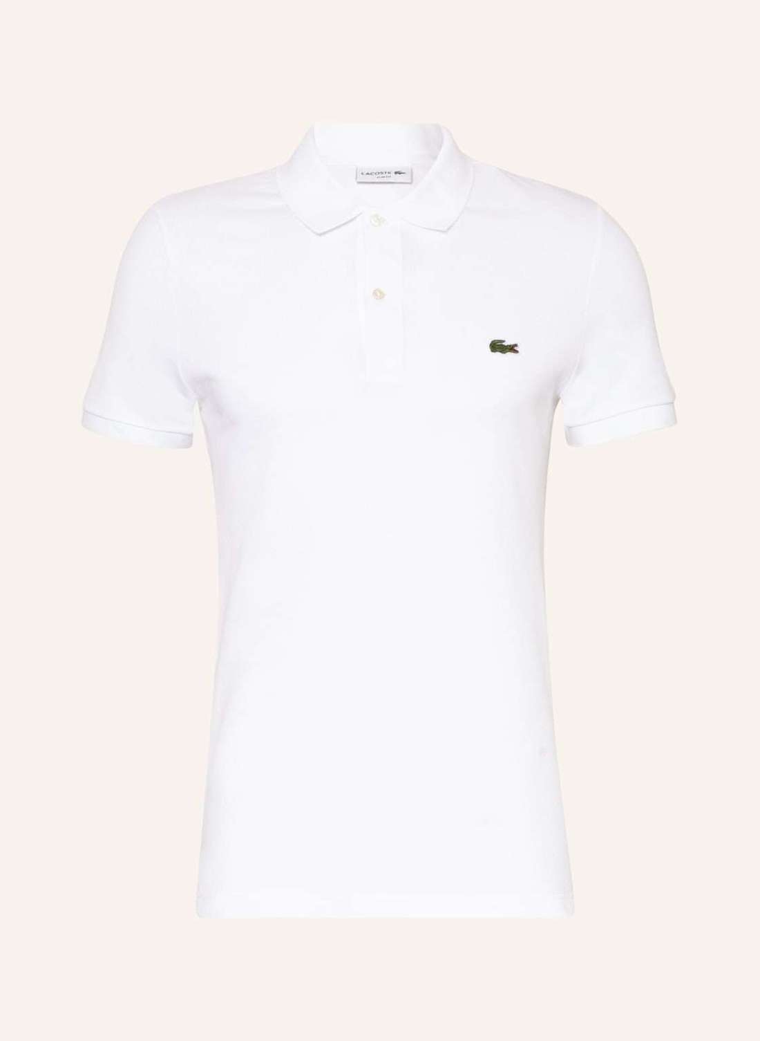 Рубашка-поло узкого кроя из пике