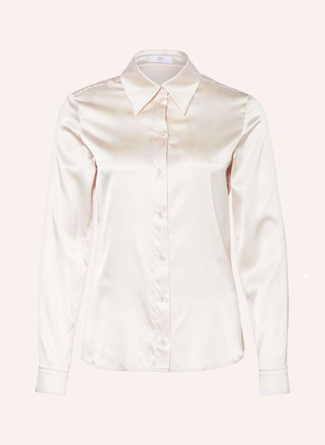 Шелковая блузка-рубашка