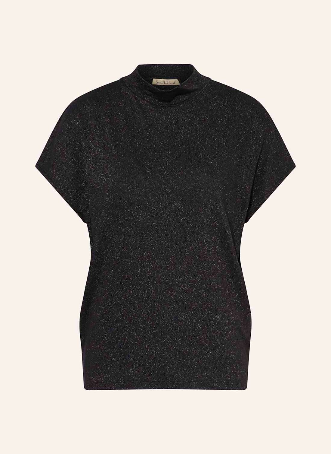 Футболка из блестящей пряжи