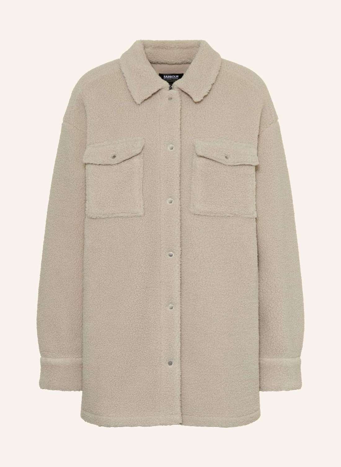 Меховая рубашка тедди PEYTON