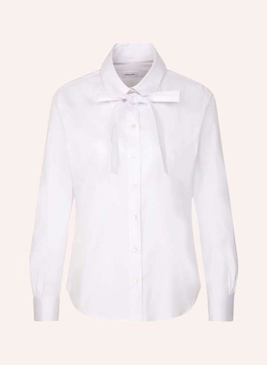 Блузка с завязками на воротнике