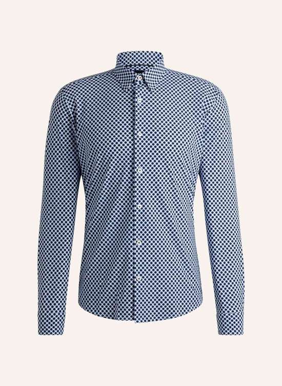 Повседневная рубашка приталенного кроя P-ROAN-KENT-C1-233