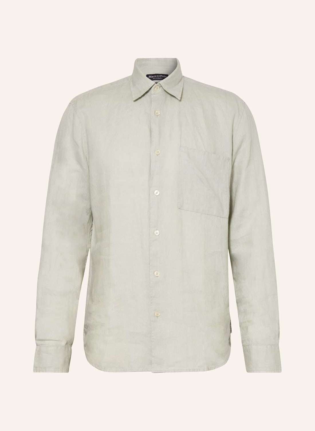 Льняная рубашка стандартного кроя