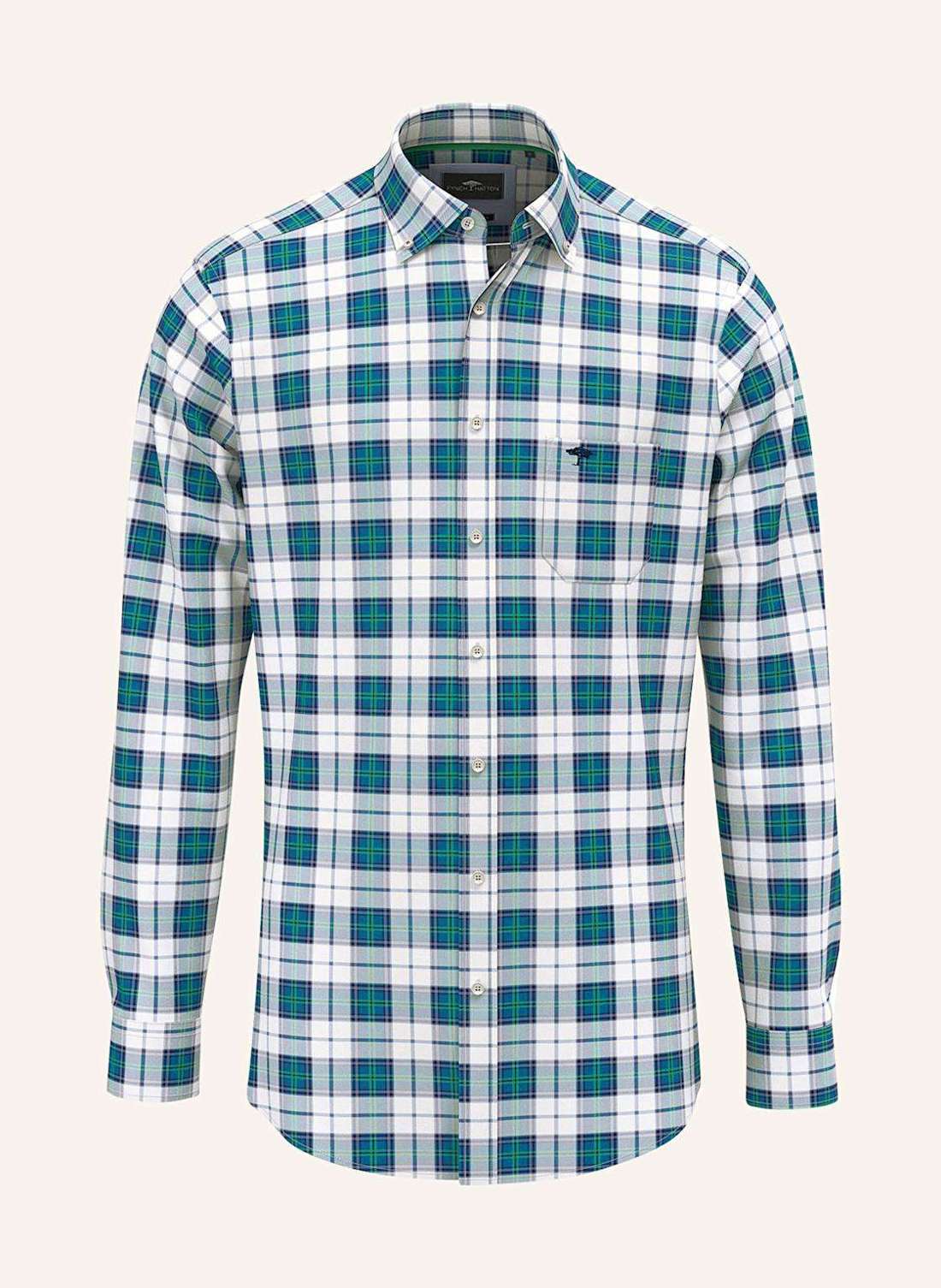 Комфортная посадка фланелевой рубашки