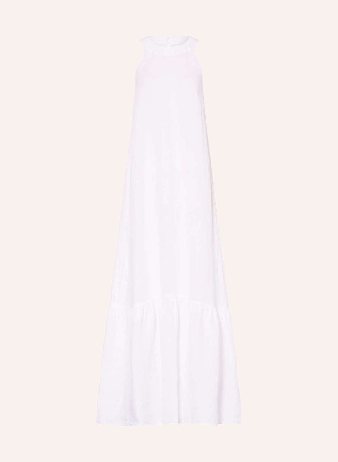 Льняное пляжное платье