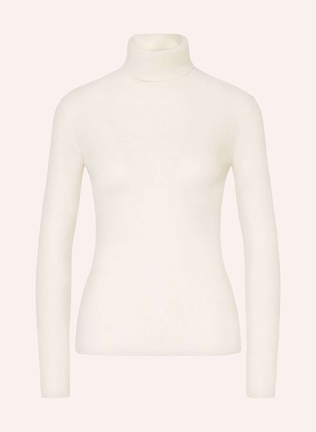Пуловер с высоким воротником