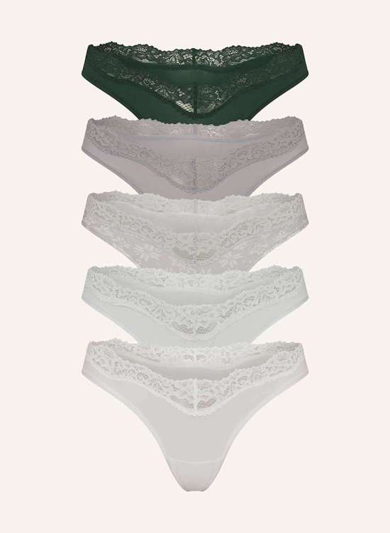 Упаковка из 5 стрингов FITS EVERYBODY