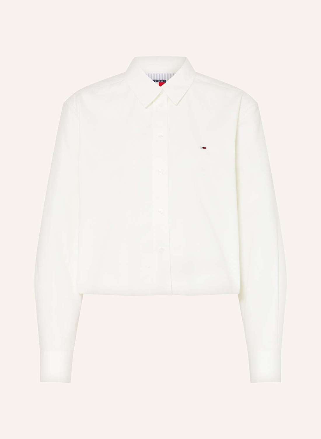 Укороченная блузка-рубашка