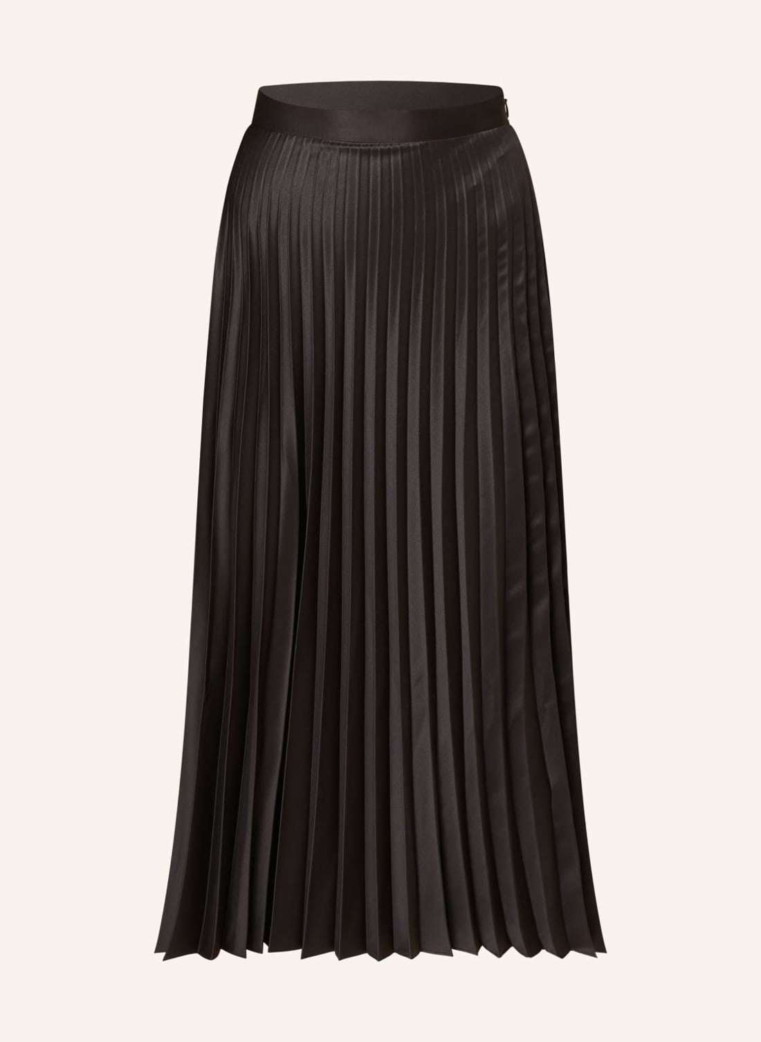 Атласная юбка со складками VLISSA