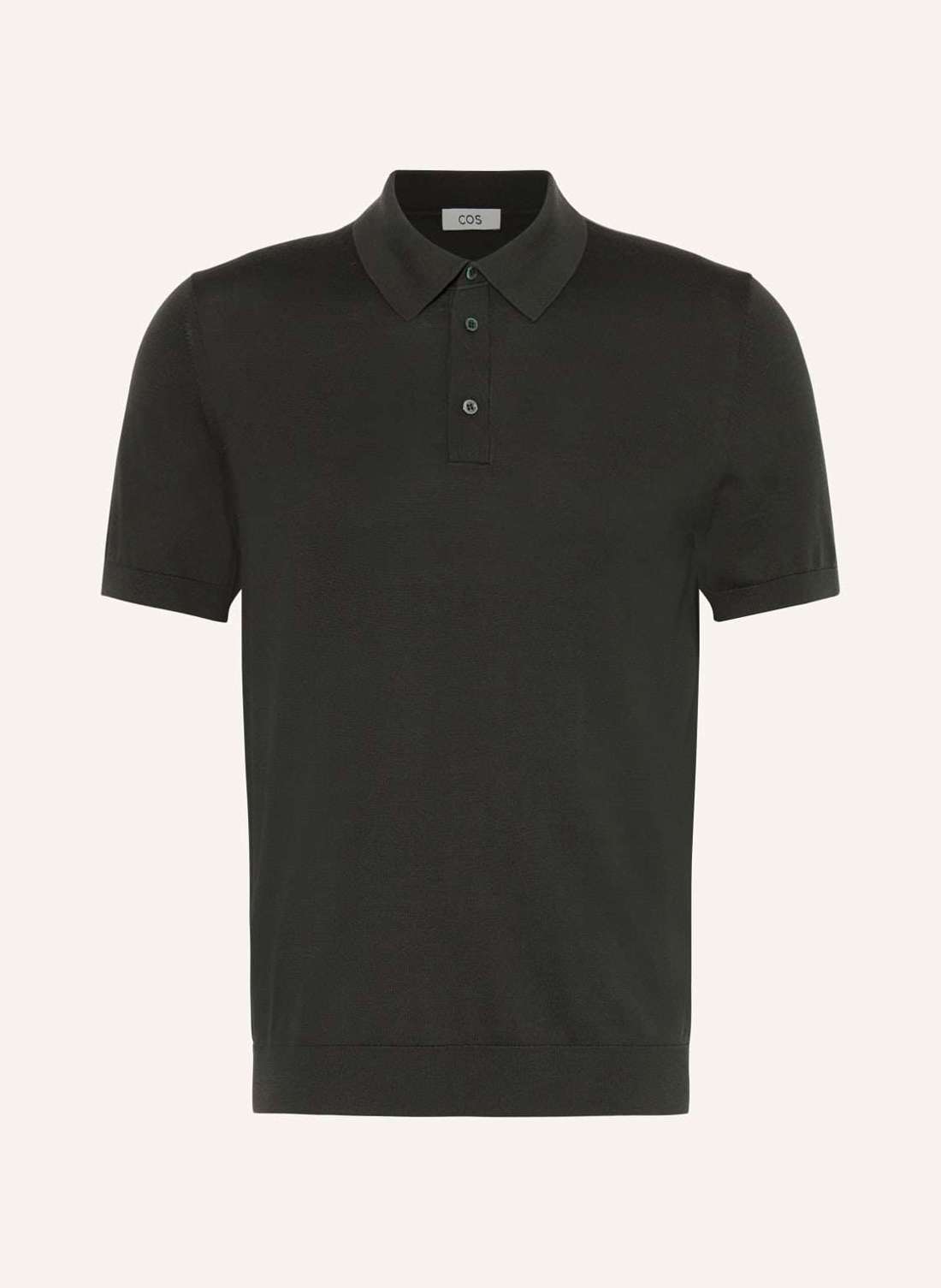 Рубашка-поло приталенного кроя из шелка