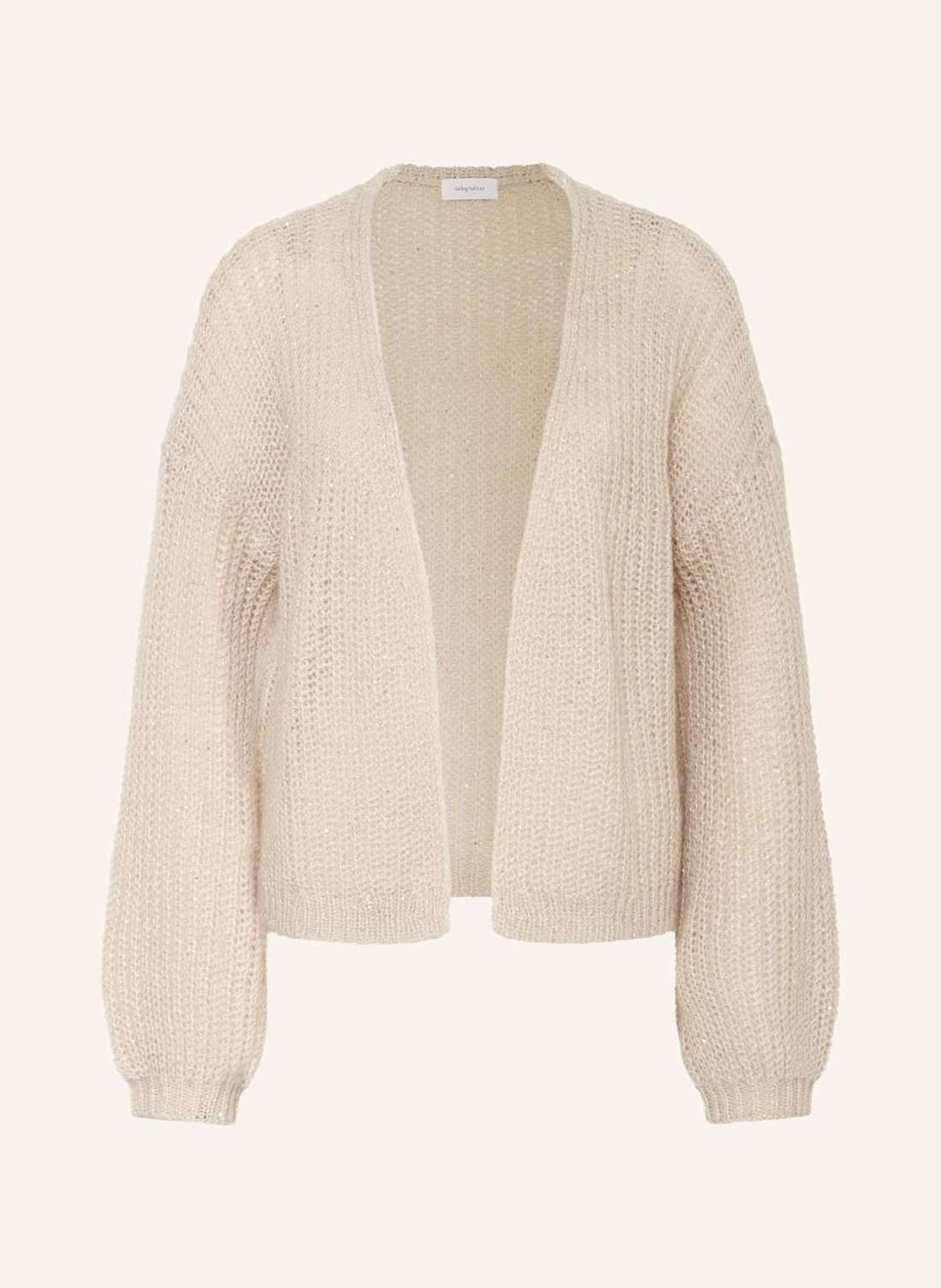 Вязаный чехол с пайетками и блестками из пряжи