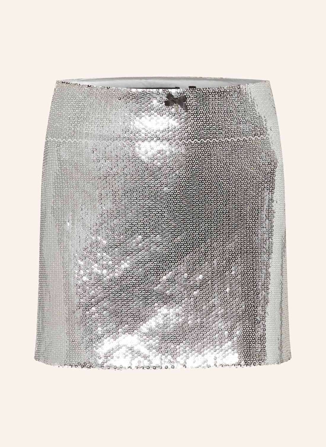 Юбка с пайетками