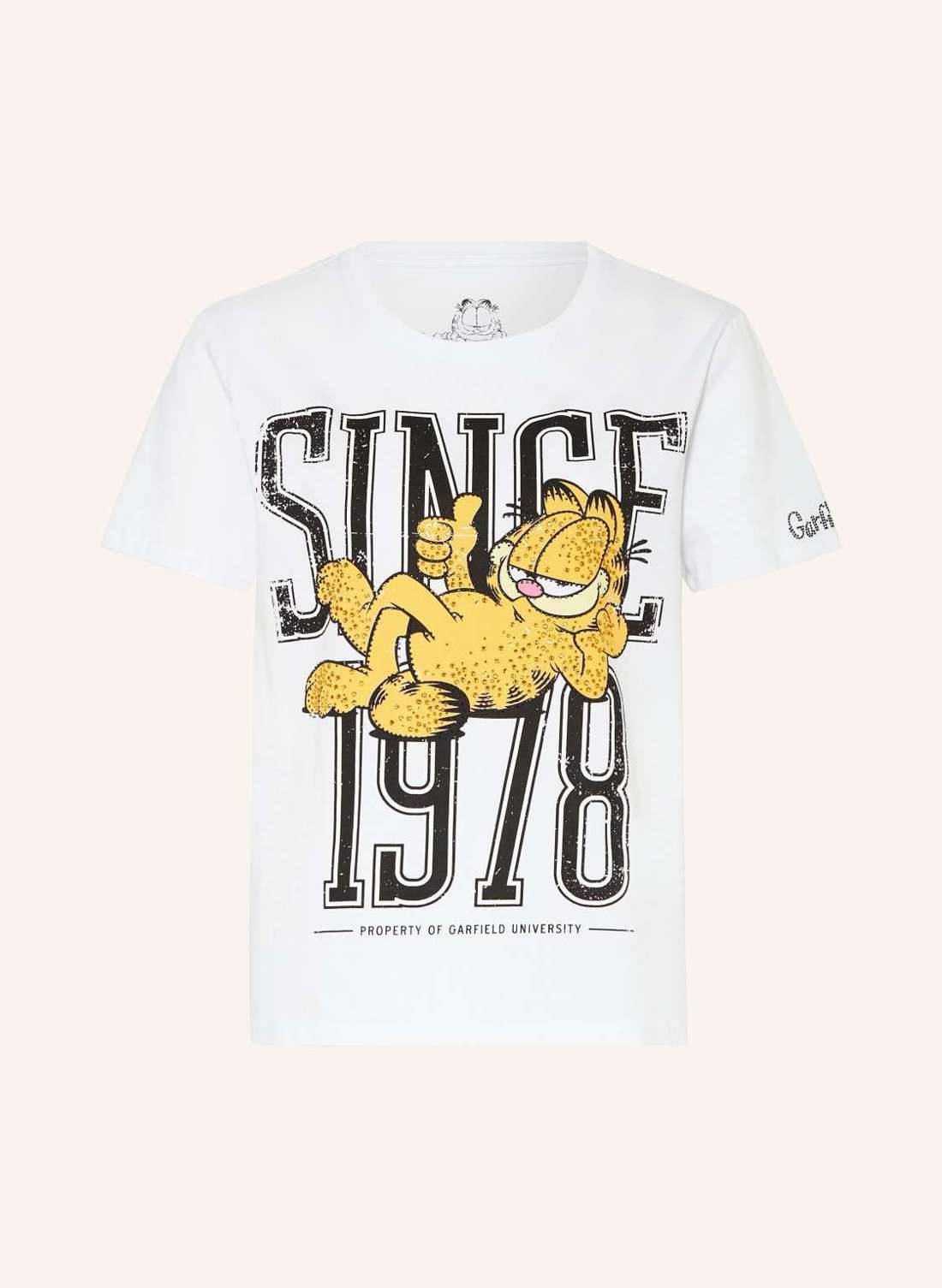 Футболка с драгоценными камнями