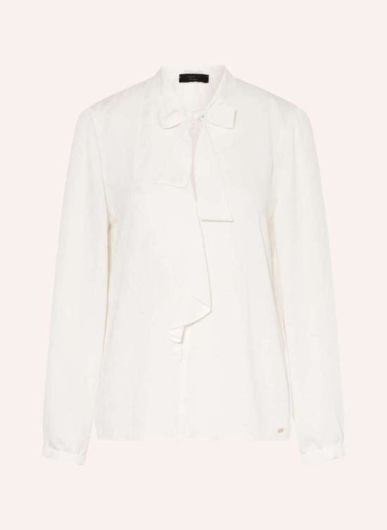 Блузка с завязками на воротнике