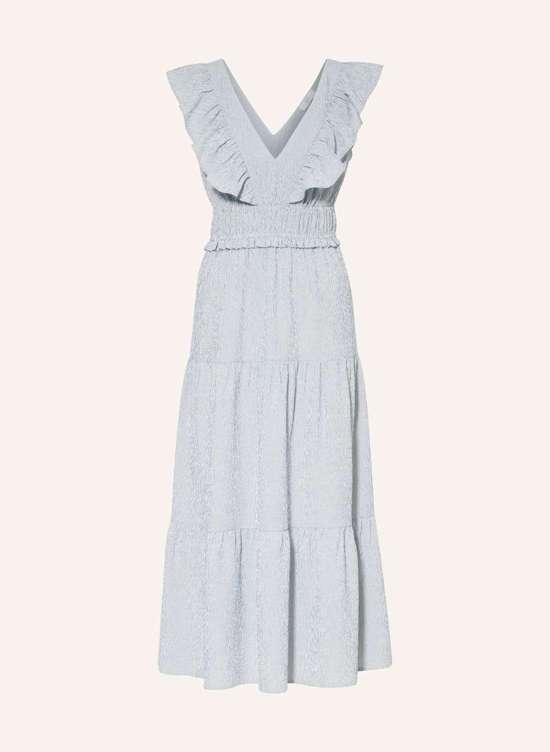 Платье с рюшами