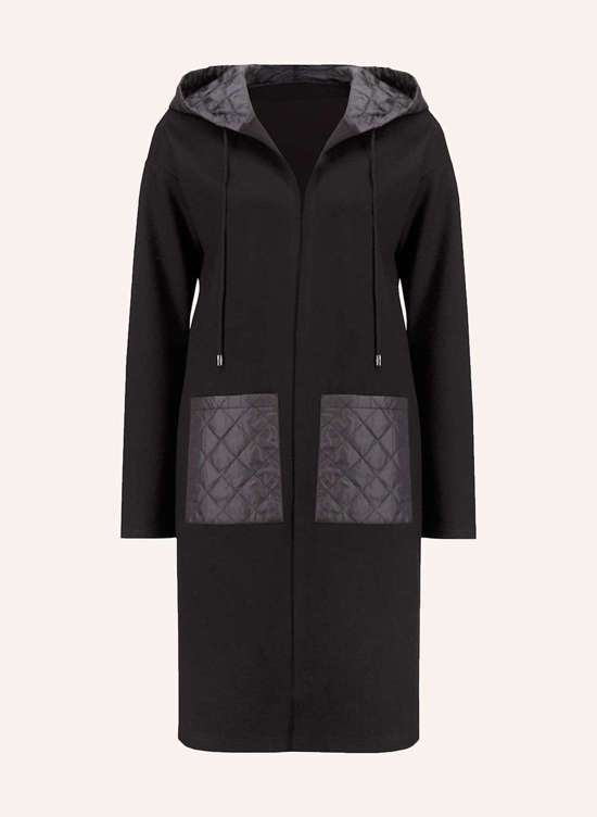 Пальто из смешанных материалов