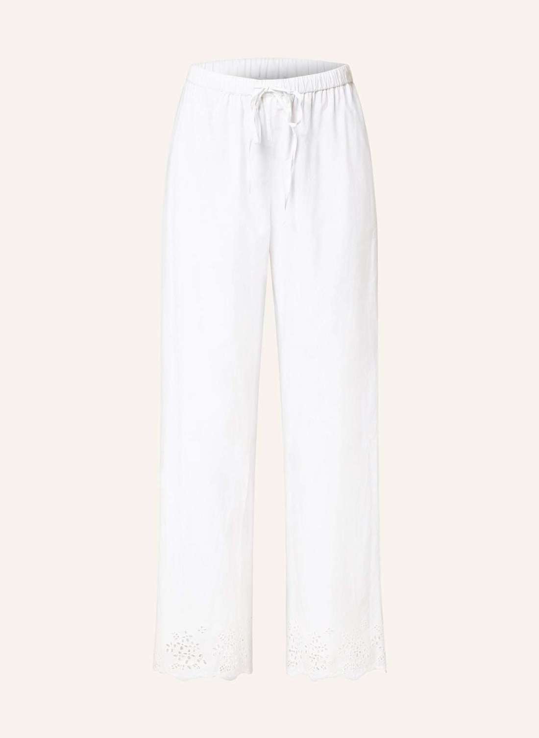 Брюки в спортивном стиле с кружевом WILLIAM