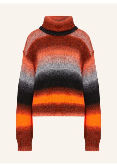 Пуловер с воротником стойкой VELMAER