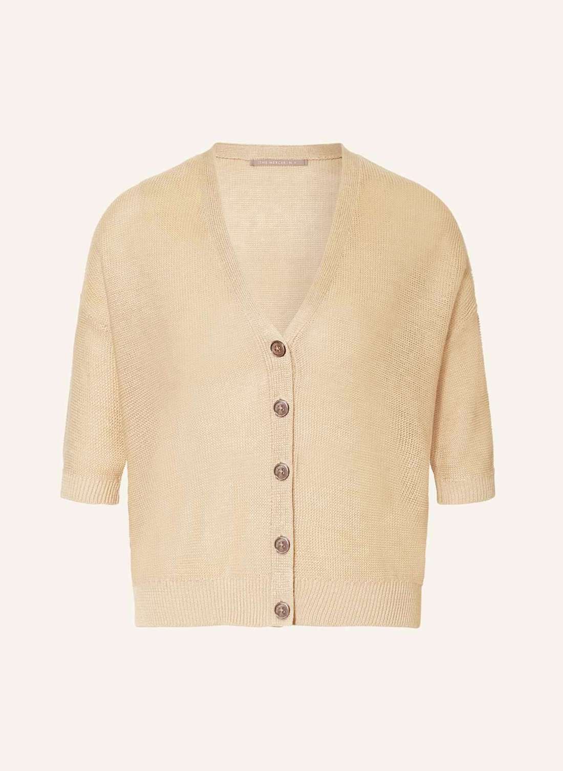 Льняной кардиган