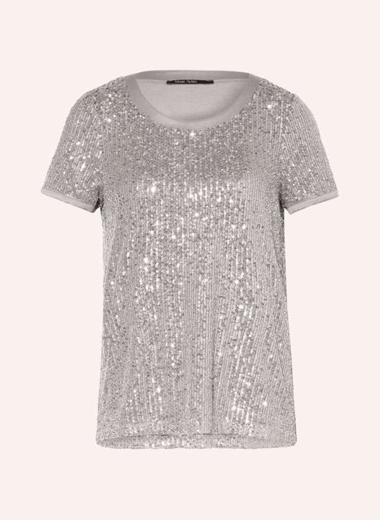 Блузка-рубашка из пайеток