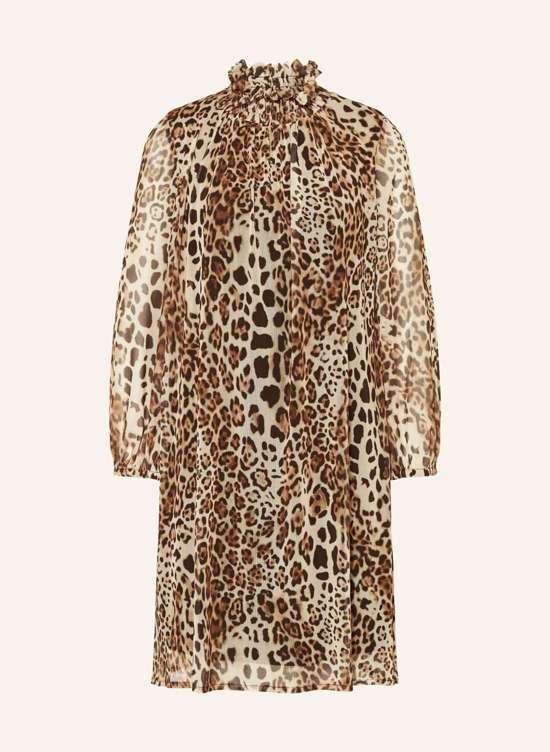 Сетчатое платье с рукавами 3/4.