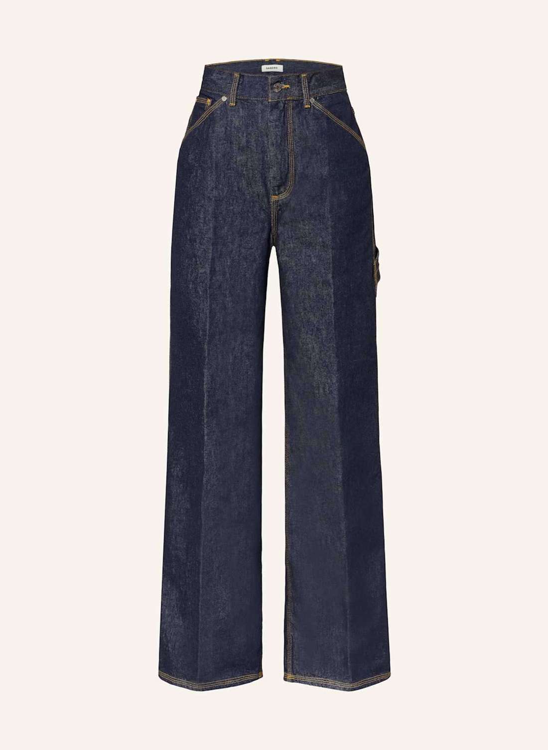 Прямые джинсы