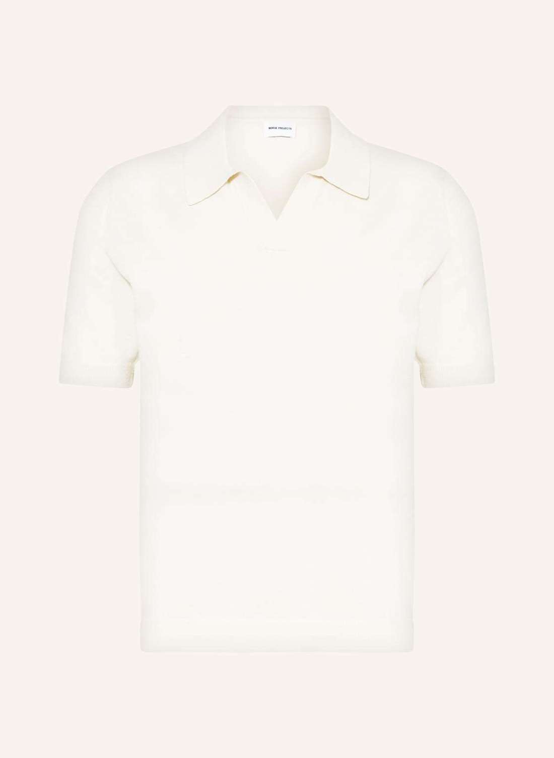 Вязаная рубашка-поло с льном LEIF