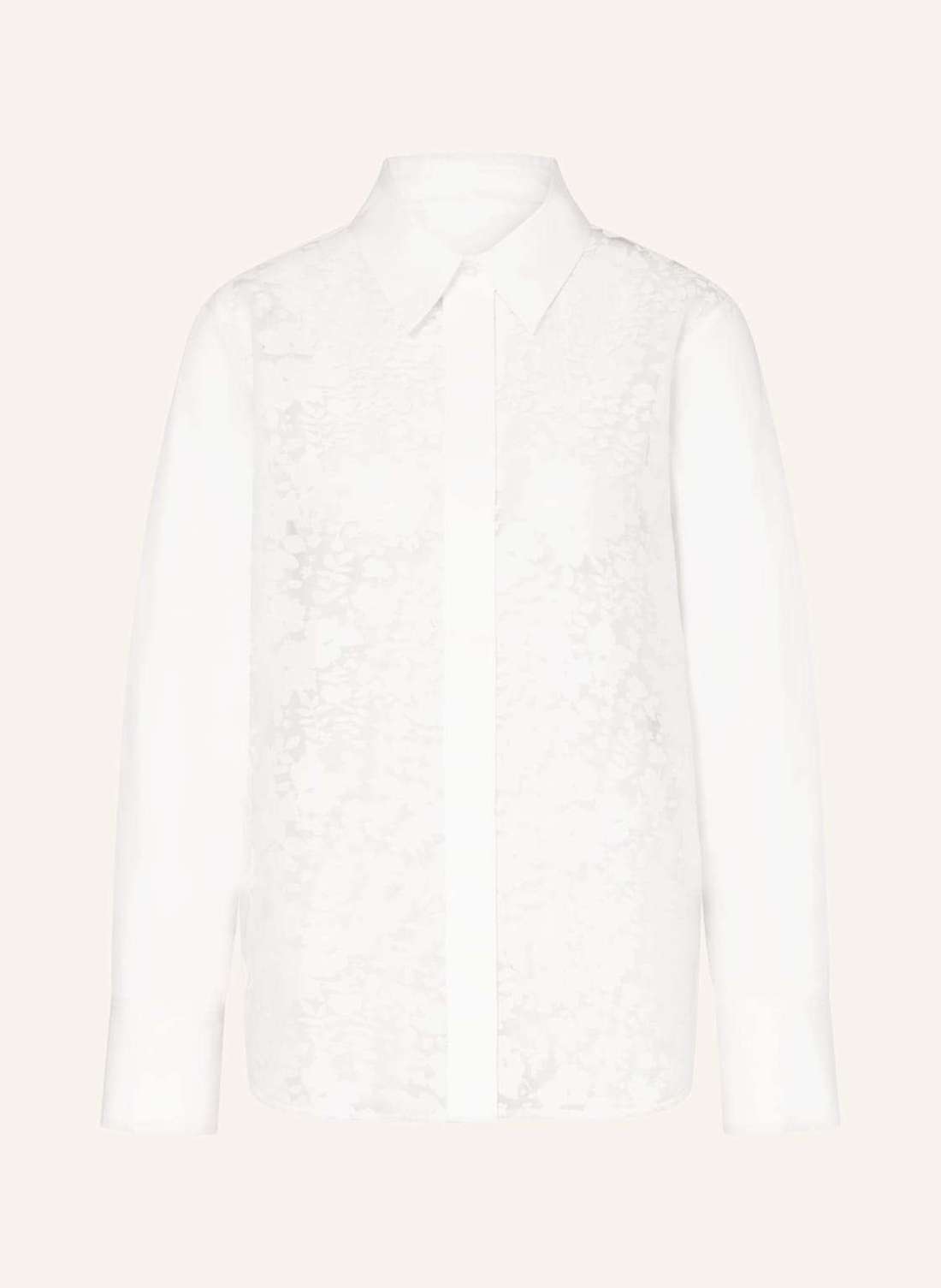 Блузка-рубашка из микса материалов DELANEY