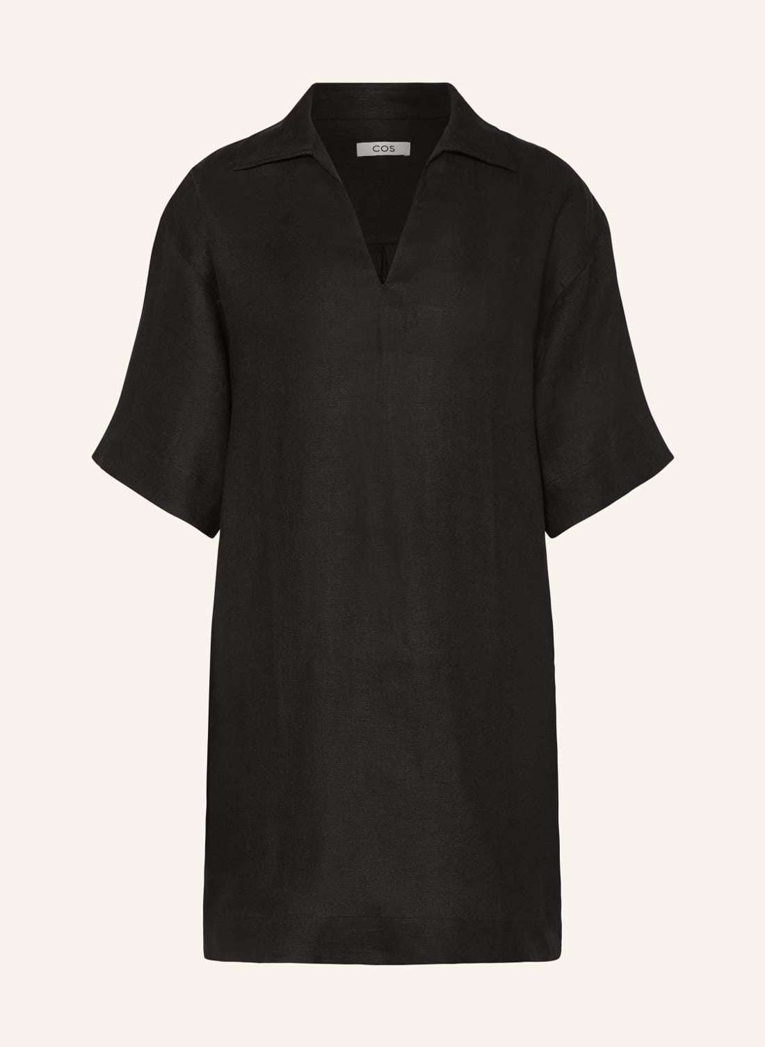 Льняное платье