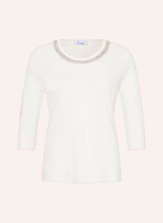 Футболка с драгоценными камнями