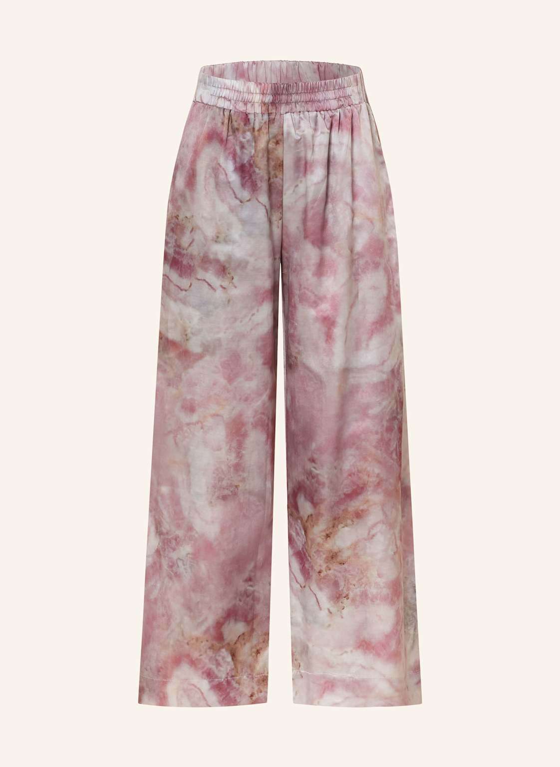 Брюки для сна с шелком COTTON SILK PRINT