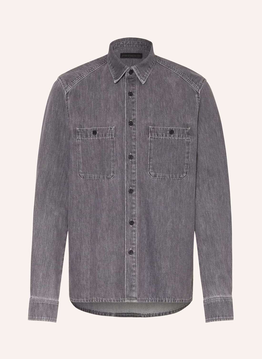 Джинсовая рубашка комфортного кроя NOWEN