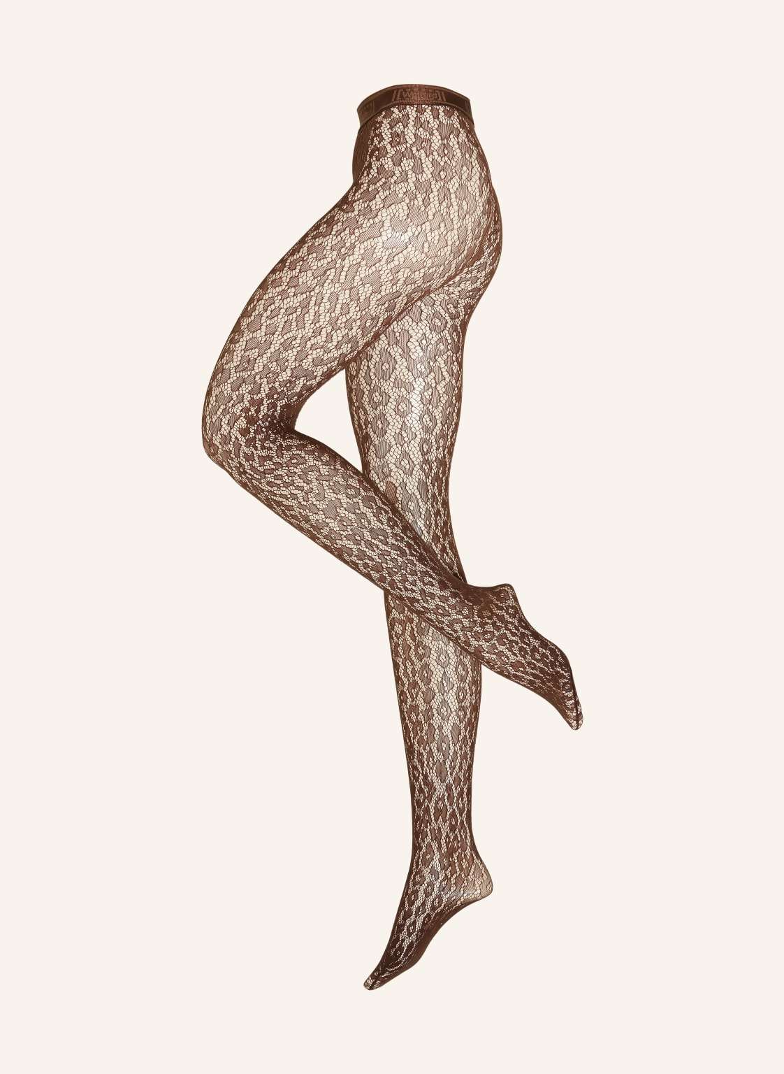 Прозрачные колготки LEO LACE