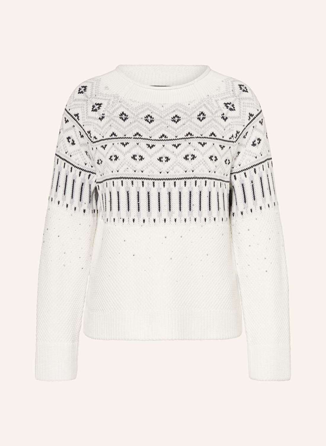 Свитер с драгоценными камнями