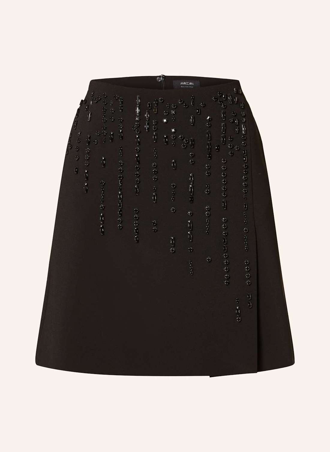 Юбка с драгоценными камнями