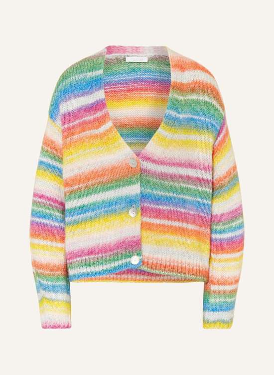 Кардиган из блестящей пряжи