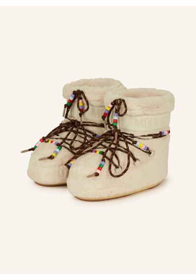 Лунные сапоги ICON LOW FAUX FUR BEADS