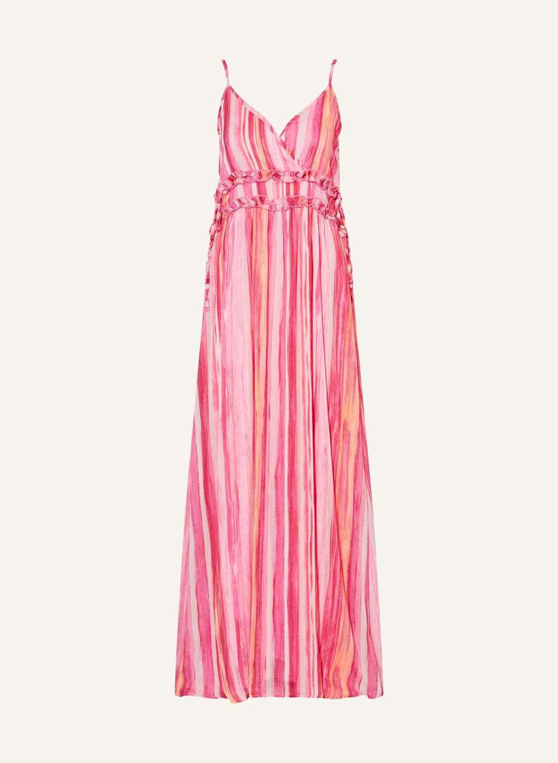 Платье с рюшами