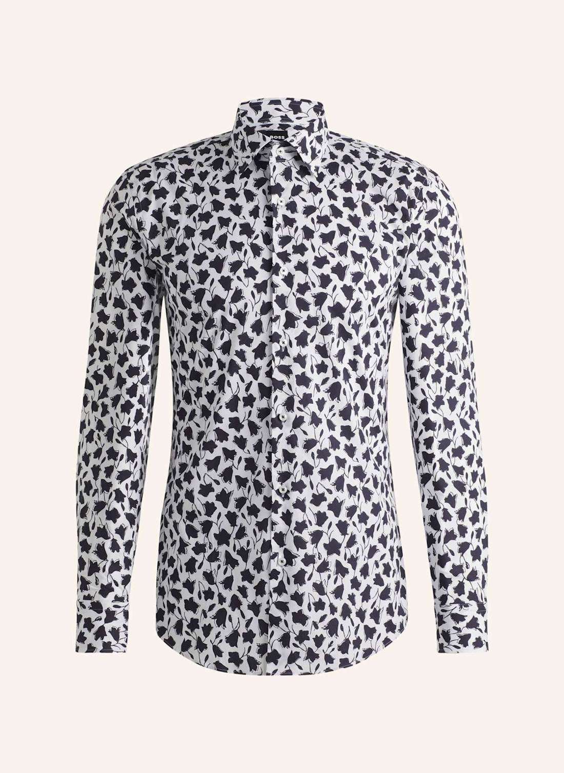 Деловая рубашка приталенного кроя H-HANK-KENT-C1-214