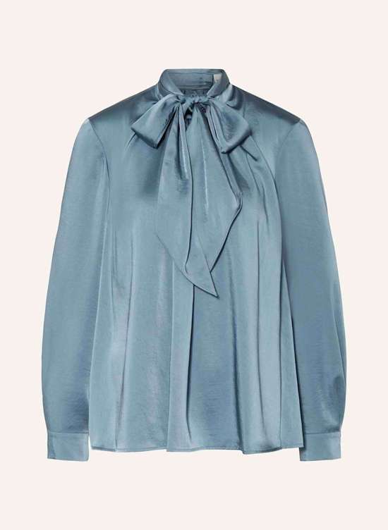 Блузка с завязками на воротнике