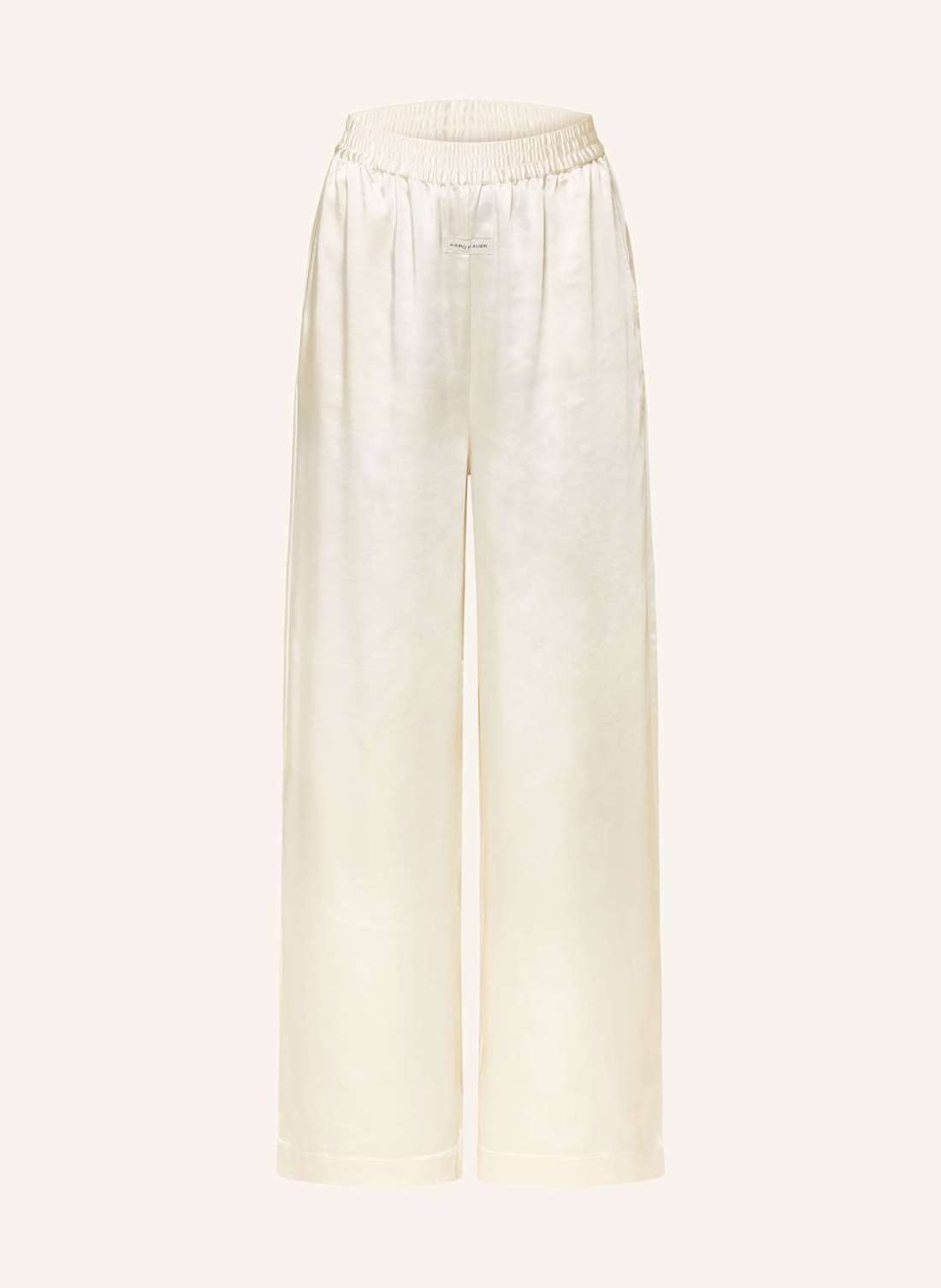 Брюки марлен из атласа.