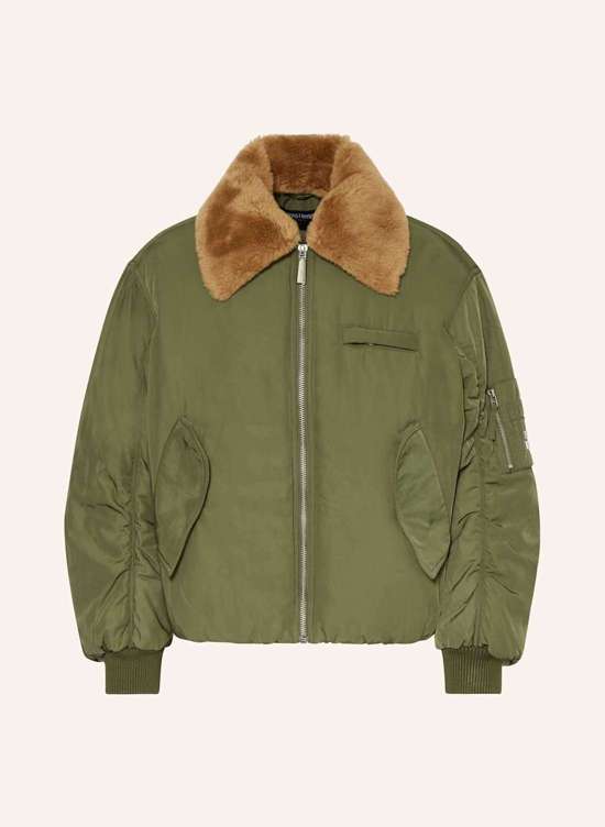 Блузон со съемным искусственным мехом TIZIAN