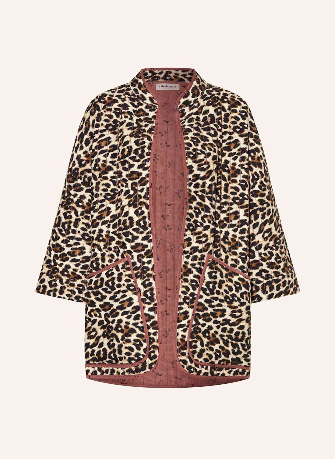 Стеганая куртка с рукавами 3/4. LULULL