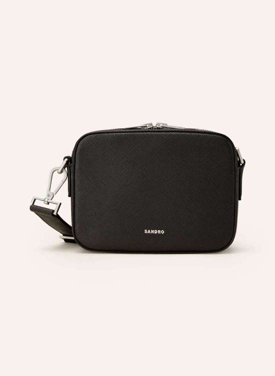 Сумка через плечо из сафьяновой кожи