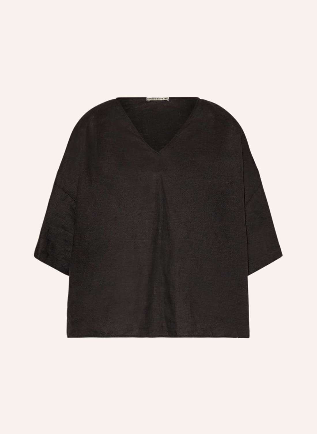 Льняная блузка-рубашка VYNI